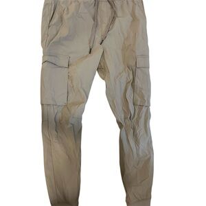 Women's Beige Cargo Pants
